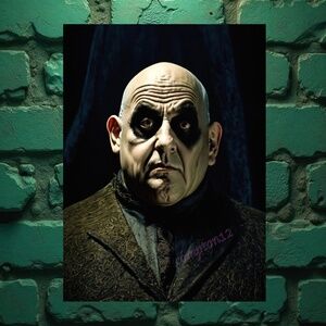 “Uncle Fester" - 13”x19"  Fine Art Prints- only six signed and numbered made